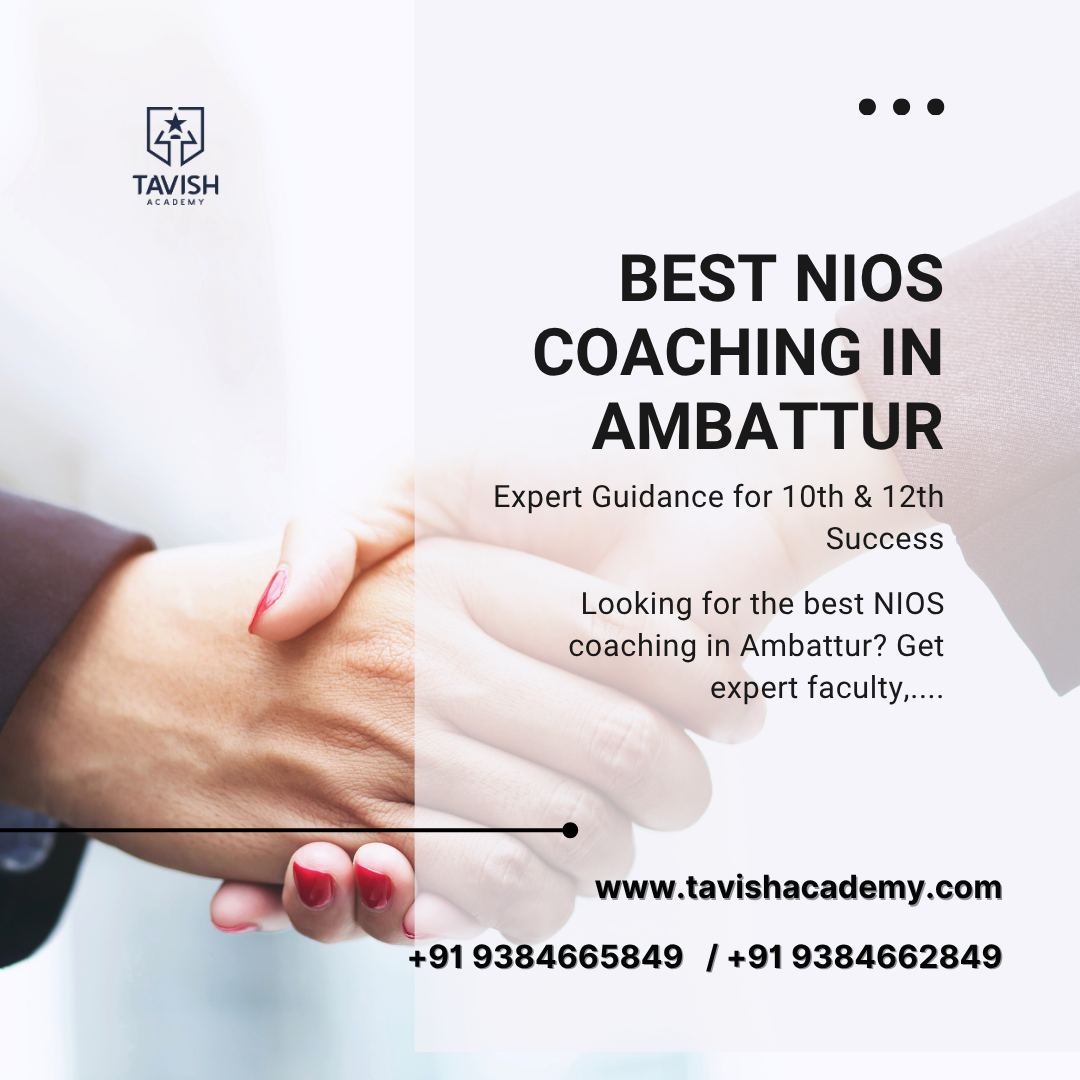 Best NIOS Mathematics Coaching in Chennai