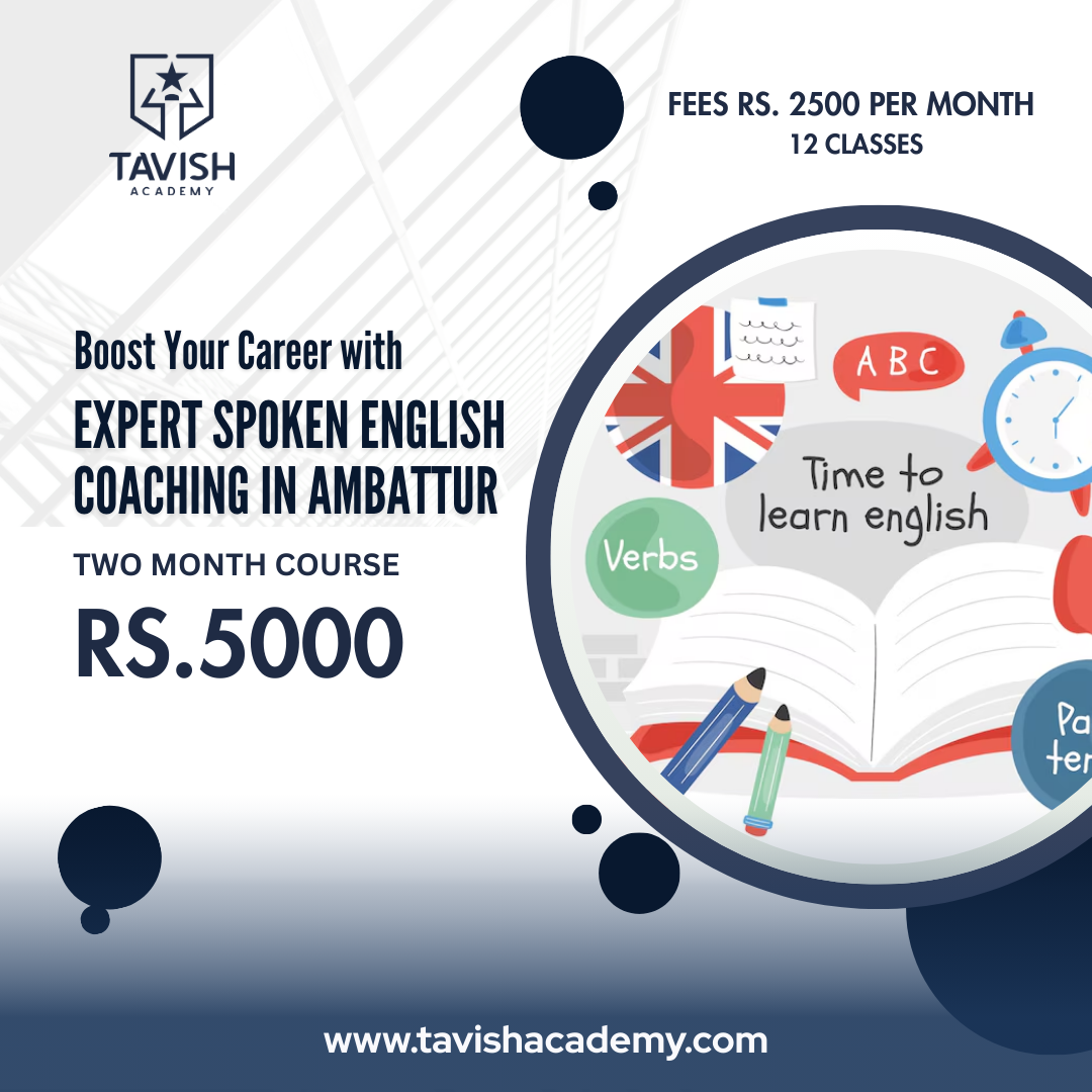 Boost Your Career with Expert Spoken English Coaching in Ambattur