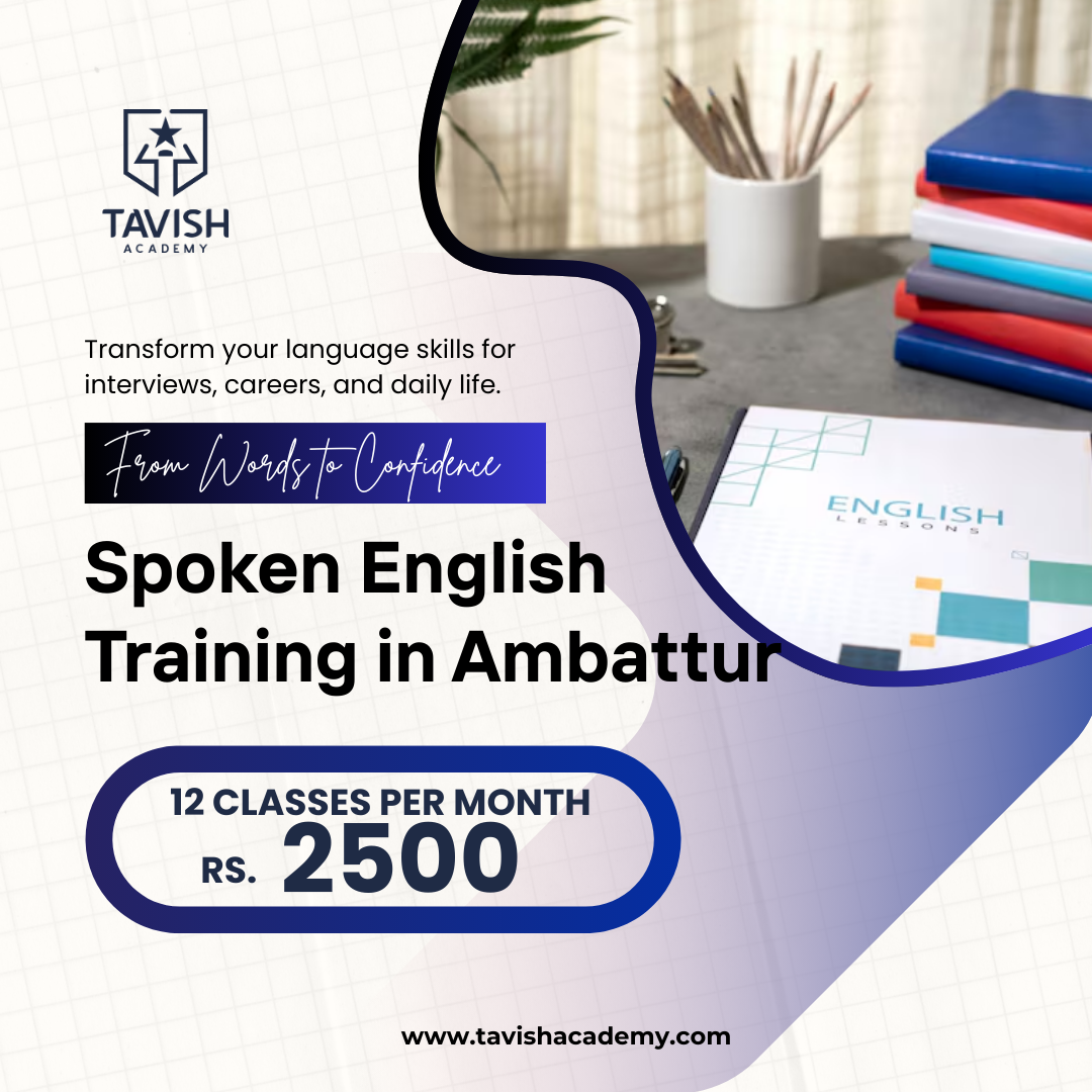 From Words to Confidence – Spoken English Training in Ambattur
