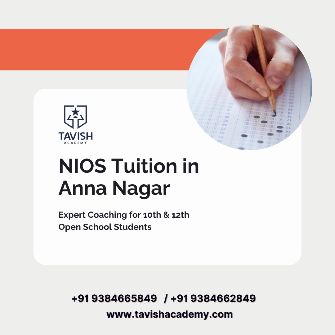 Right Chemistry Tuition in Old Ambattur