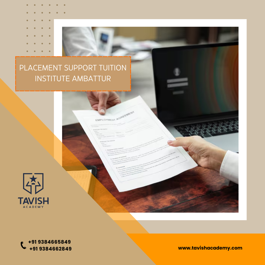 Placement Support Tuition Institute Ambattur